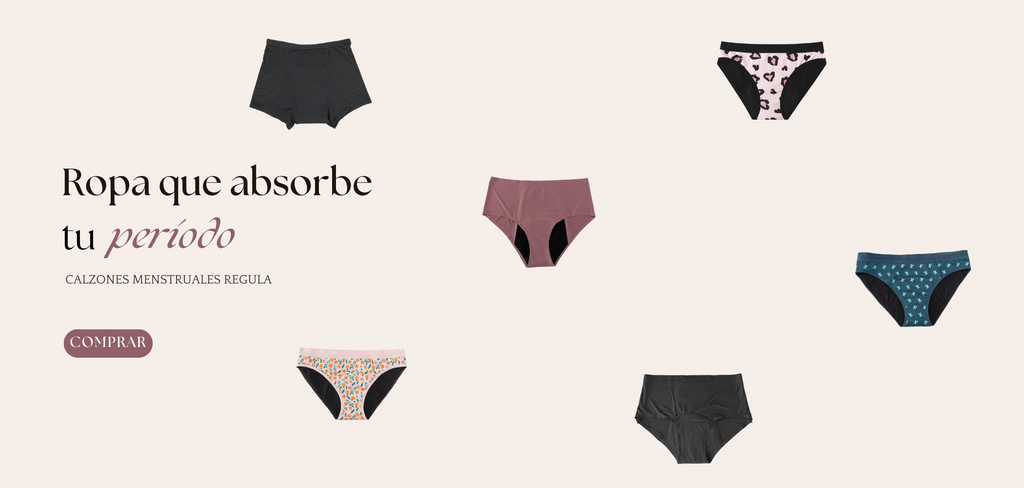 Calzones menstruales Regula Underwear